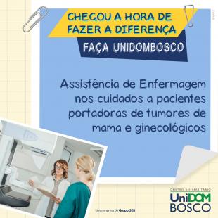 Assistncia de Enfermagem nos cuidados a pacientes portadoras de tumores de mama e ginecolgicos