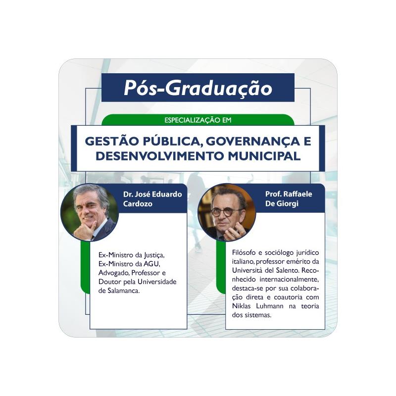 Gest�o P�blica, Governan�a e Desenvolvimento Municipal FDBR5U513LG02