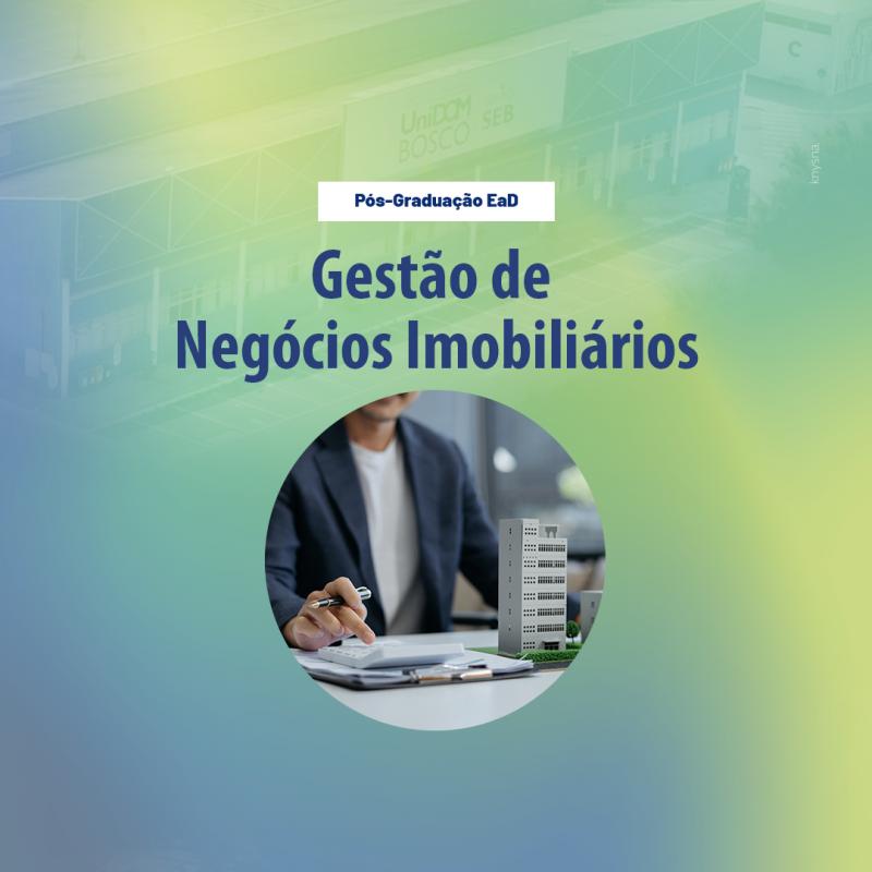 Gestão de Negócios Imobiliários - 6 Meses FDBWPM3KGEF02 Gestão de Negócios Imobiliários