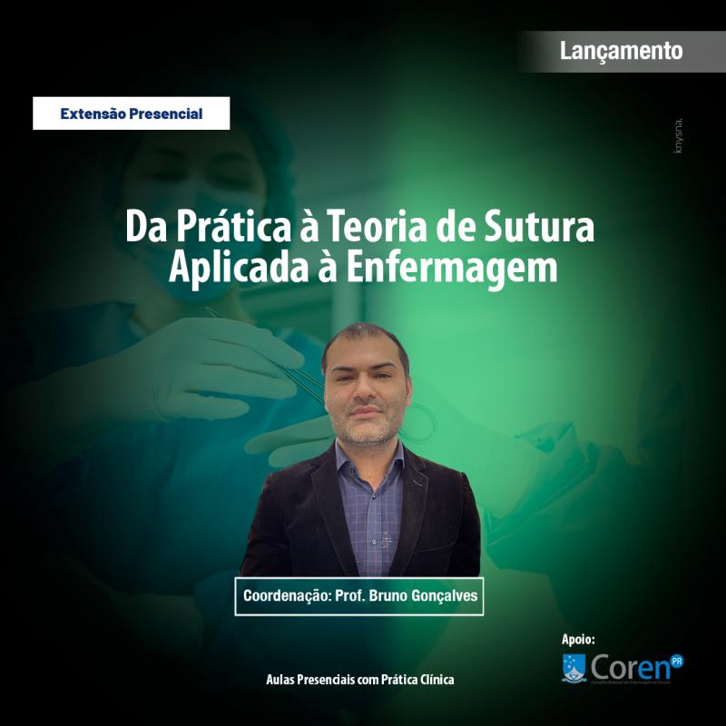 Extensão: Da Prática à Teoria de Sutura Aplicada à Enfermagem FDB5MXIDTAB01 Extensão: Da Prática à Teoria de Sutura Aplicada à Enfermagem FDB5MXIDTAB01